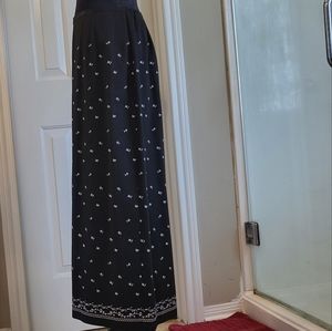 Coldwater Creek Black and White Pencil Skirt Size M